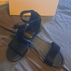 Black sandals